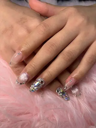 ネイル rukianail 新里のネイルデザイン