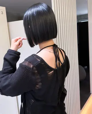 ショート ボブ/パーマ 代表　岡　大斗のヘアスタイル