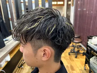 パーマ メンズ DISCOHAIR 海老名店池田真聖のヘアスタイル