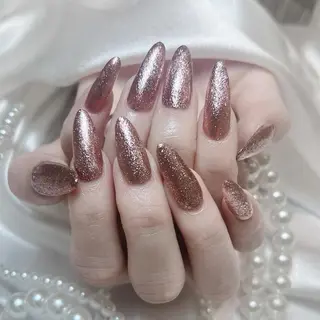 ネイル RAFFINE 月🦋🩵のネイルデザイン