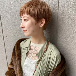 ショート カラー 坂本 圭太朗のヘアスタイル