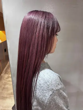 ロング カラー Beach Resort自由が丘所属・菊地 美羽士のヘアスタイル