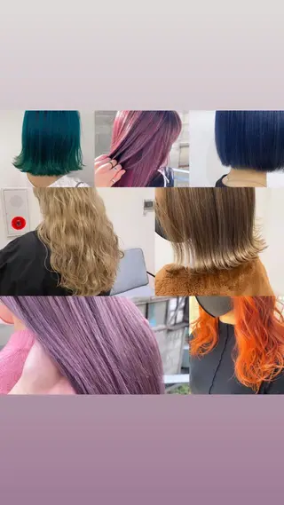 ロング カラー ヘアアレンジ 🌻Insta指名 NO.1🌻Shoのヘアスタイル