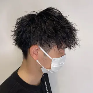 パーマ メンズ メンズ縮毛矯正 ♠️店長下平隼人のヘアスタイル