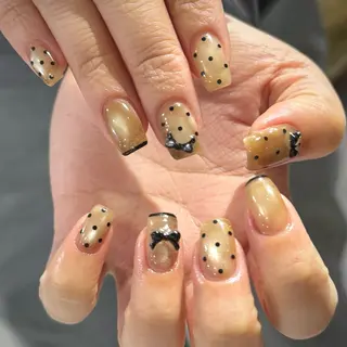 ネイル 𝙃𝙖𝙧𝙪⋆ ˚꩜｡個性派のネイルデザイン