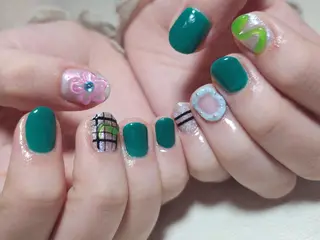 ネイル 💜bora .のネイルデザイン