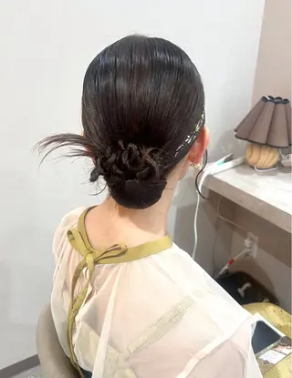 セミロング エクステ＆ヘアセット Milaのヘアスタイル