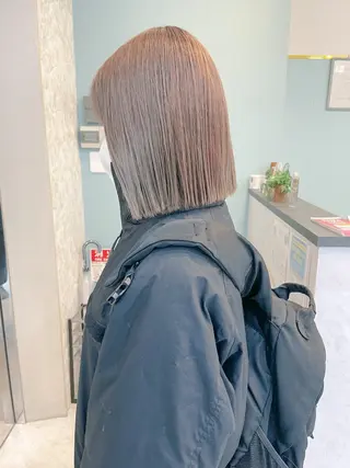 ミディアム 髪質改善&トリートメント over hair 長岡京店所属・吉田 翼のヘアスタイル