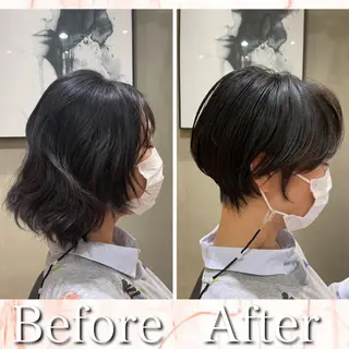 ショート ceaven  溝の口所属・金 祐大のヘアスタイル