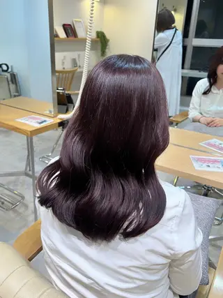 カラー mahiro/暖色 カラー/カットモデルのヘアスタイル