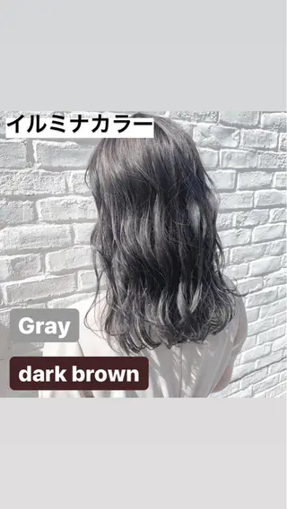 セミロング カラー ヘアアレンジ 垢抜け案内人 鈴木聖矢✂️のヘアスタイル