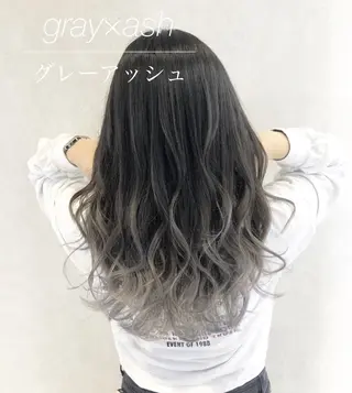 セミロング カラー シールエクステ/渋谷 ／ギャル/LIALAのヘアスタイル