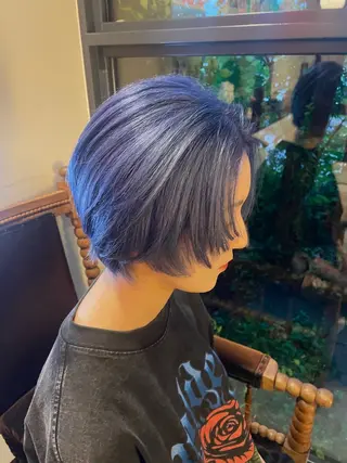 ショート カラー nishiura nanasaのヘアスタイル