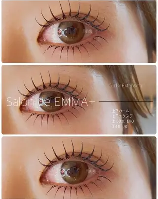 マツエク・マツパ EMMA plus．のマツエク・マツパデザイン