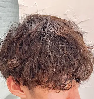 ショート パーマ メンズ uros.所属・メンズパーマ/ エクステ🌞セナのヘアスタイル