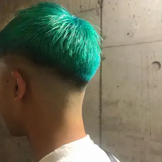 ショート カラー パーマ ヘアアレンジ メンズ 💎髪質改善特化💎 RUITOのヘアスタイル