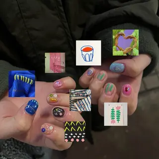 ネイル nail salon supe_所属・supe_ シイナのネイルデザイン