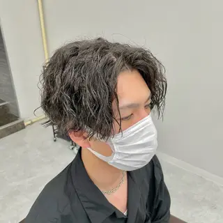 パーマ メンズ メンズカット特化✂︎ SHINGO 本厚木のヘアスタイル