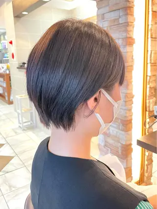 ショート 新籾 尚哉のヘアスタイル