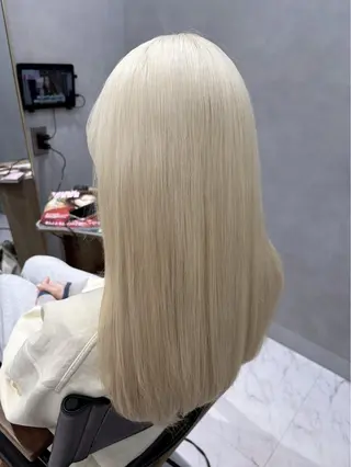 ロング カラー ハイトーン/韓国風/ 艶髪/吉祥寺のヘアスタイル