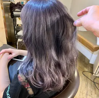 セミロング カラー 中嶋 【ナカジマ】のヘアスタイル