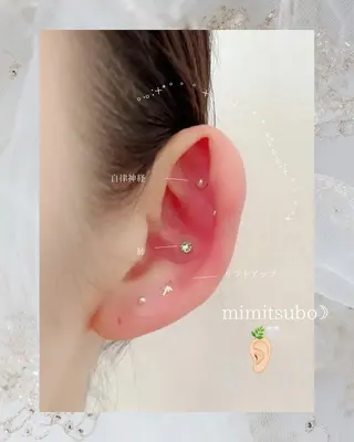 メンズ キッズ 耳つぼジュエリー🌙 Moon*のエステ・リラクイメージ