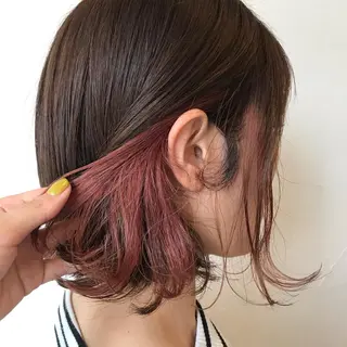 ミディアム カラー Hair Musee   柱店所属・topstylist 吉住 早織のヘアスタイル