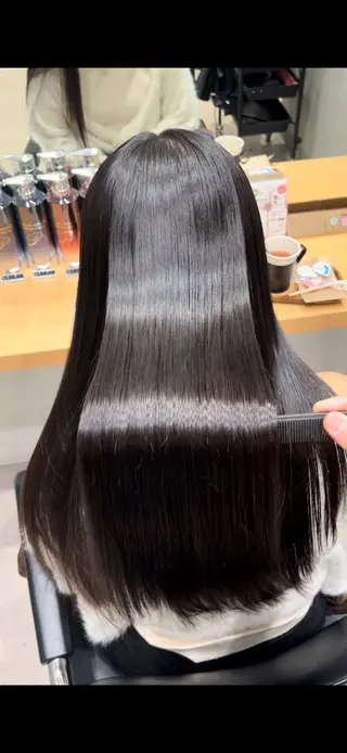 ミディアム 髪質改善ヘアケア 艶髪特化/上田のヘアスタイル