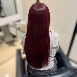 ロング カラー ブリーチなしカラー kana🐱のヘアスタイル