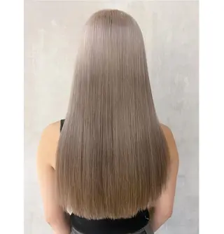 カラー ヘアアレンジ パーマ ロング ITbyALBUM 下北沢店のヘアスタイル