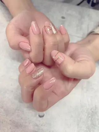 ネイル 北浦和 自爪育成ケアのネイルデザイン