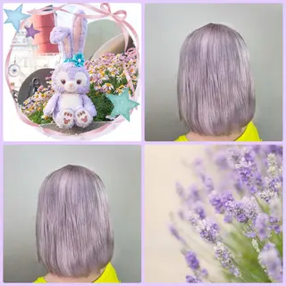 ミディアム カラー benji所属・Hamatsu Misakiのヘアスタイル