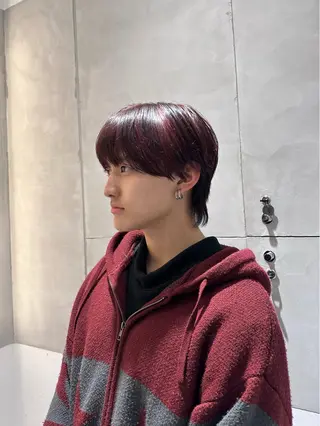 メンズ Rino🎀/盛れる 顔周りカット🪽✩のヘアスタイル