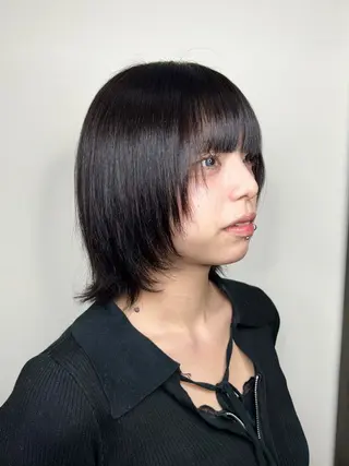 ミディアム FERiCIA所属・ウルフカット/ 今川尚睦のヘアスタイル