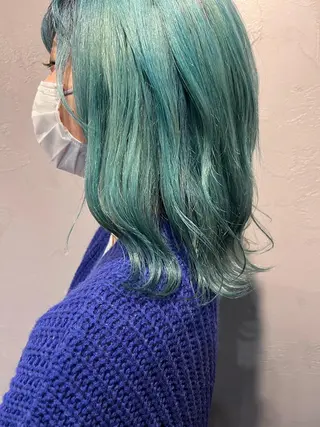 ミディアム カラー Bei Licoldo.Atole  ベイリコルド アトリ所属・ベイリコルド　アトリ 店長　宮城一真のヘアスタイル