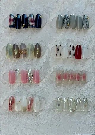 ネイル SEIKOスクールw 京橋ハンドモデル募集のネイルデザイン