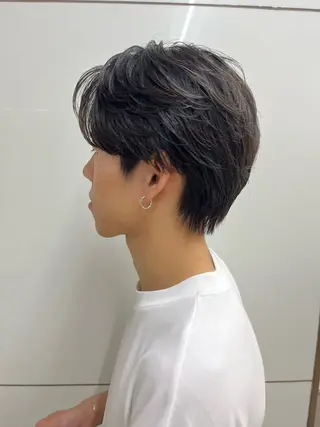 パーマ メンズ FIX hair所属・ボブパーマ/ ウルフパーマ原科🪴のヘアスタイル