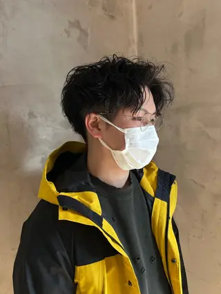 ショート パーマ メンズ メンズパーマ /SUNAOのヘアスタイル