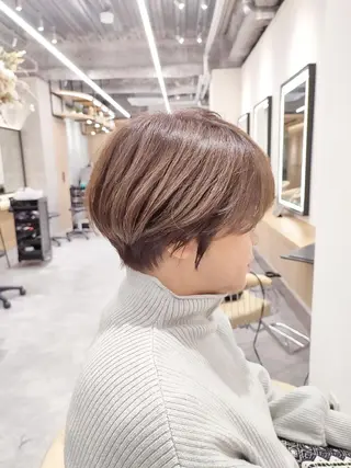 ショート 【似合わせ・レイヤー ・パーマ】海気のヘアスタイル