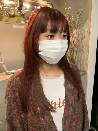 ロング カラー Haru/THREE …by velvetのヘアスタイル