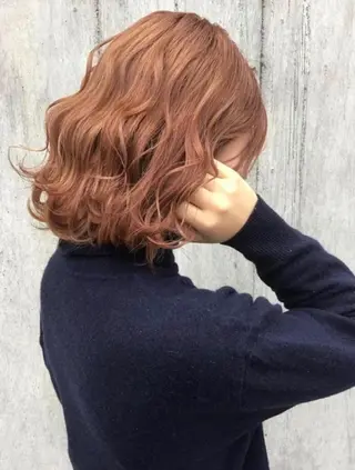 ミディアム カラー パーマ ヘアアレンジ メンズ 髪質改善🫧ベージュ 椙山 響のヘアスタイル