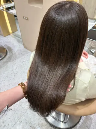 ロング Kanami/韓国風 /艶カラーのヘアスタイル