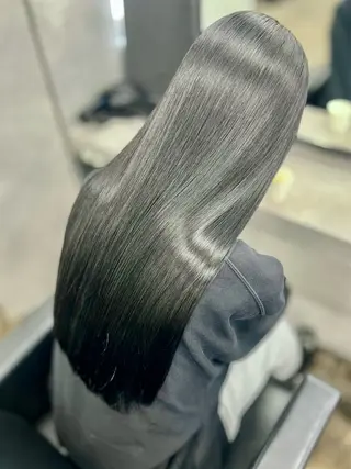 ロング カラー パーマ ADLLA.アドラ所属・ADLLA.新宿/ 美髪/艶髪/栗原🦋のヘアスタイル