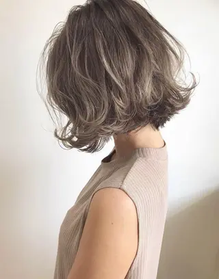 ショート カラー ケア剤オタク×海外 ヘア長谷川裕起のヘアスタイル