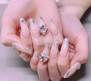 ネイル 長さだし専門店 M2 rikaのネイルデザイン