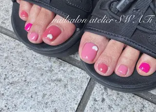 ネイル ヘアーサロン大野所属・nailsalon SWATiのネイルデザイン