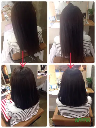 ミディアム カラー 💎髪質改善💎 デザイナーshinのヘアスタイル