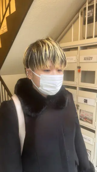 ショート 岩切 晴香のヘアスタイル