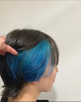 カラー メンズ あべ ゆうかのヘアスタイル