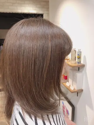 カラー sand yokohama所属・期間限定無料カット まつきのヘアスタイル